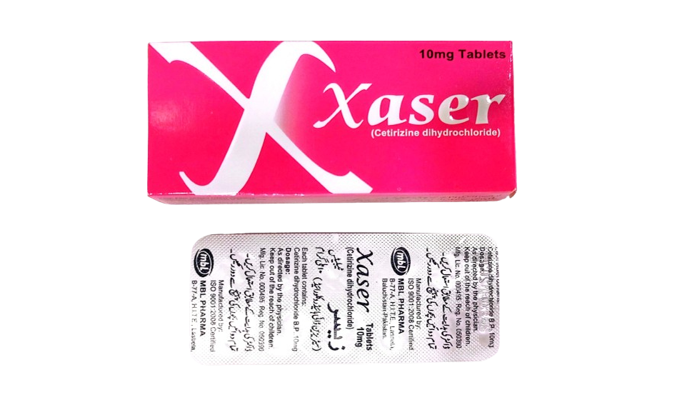 xaser tablet 10mg